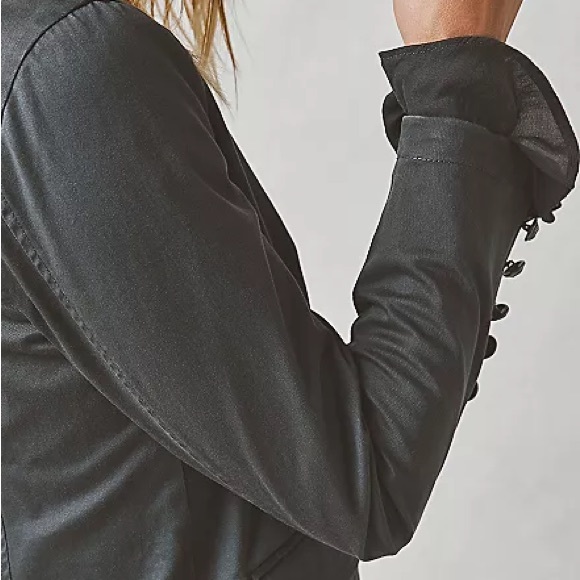 Ruffles Romance Jacket gray - Picture 4 of 12